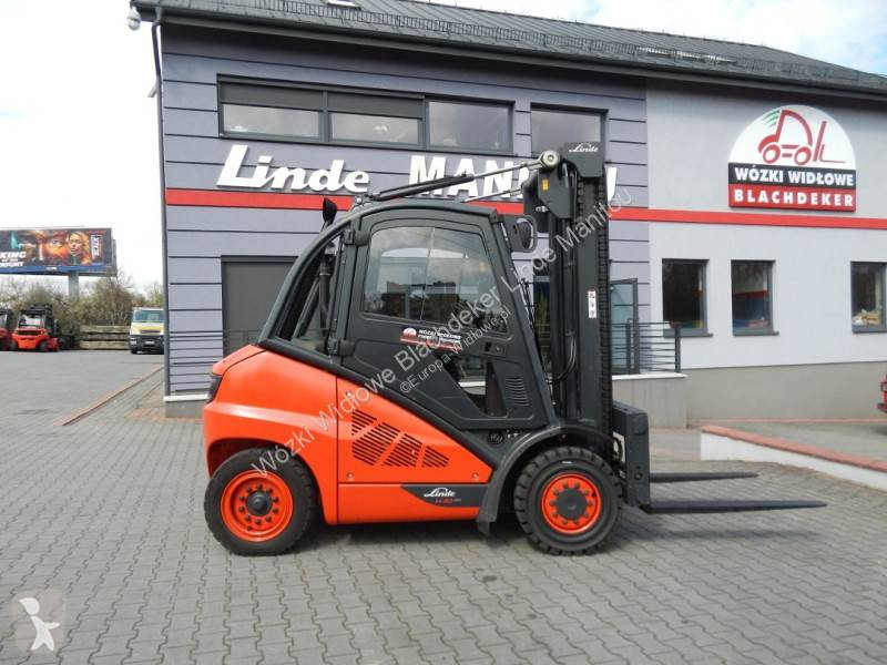 Автопогрузчик Linde H40D-02 Stabau sideshift...