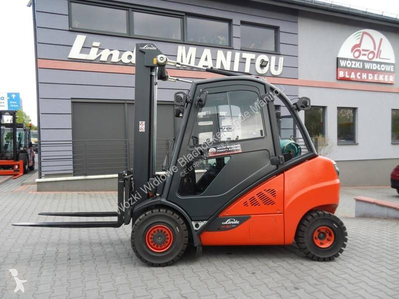 Heftruck Linde H30T-02 Triplex , side shift