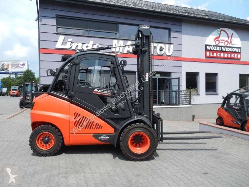 Автопогрузчик Linde H45T-02 Side shift