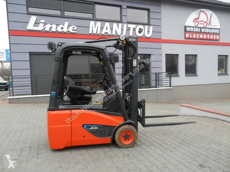 Chariot élévateur Linde E14-02 Li-Ion , duplex
