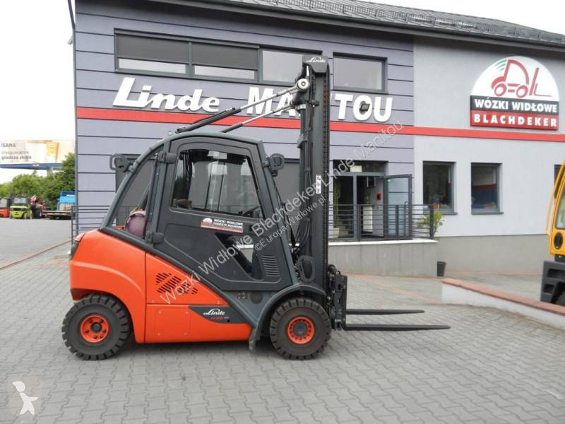 Heftruck Linde H25T-02 Fork positioner Kaup
