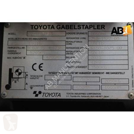 Løftetruck Toyota 02-8-FGJF-35