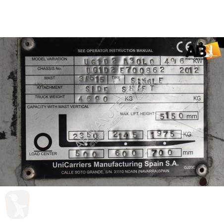 Teleskopický manipulátor Nissan UG1-D2A-30-LQ