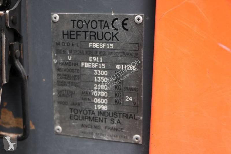 Toyota FBESF-15 Gabelstapler