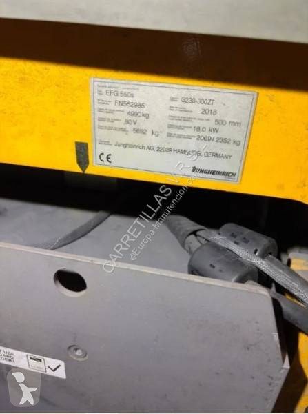 رافعة شوكية Jungheinrich EFG550s