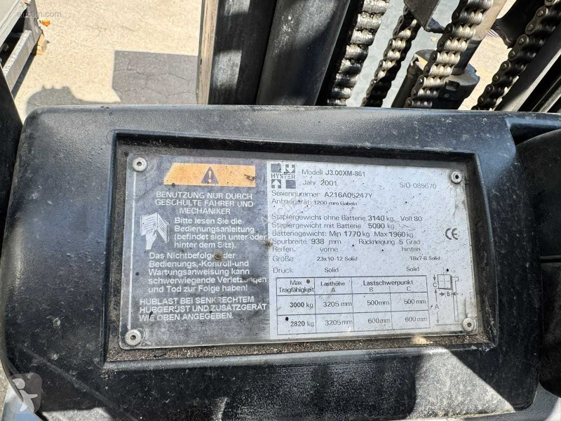 Кар Hyster j3.00xm-861