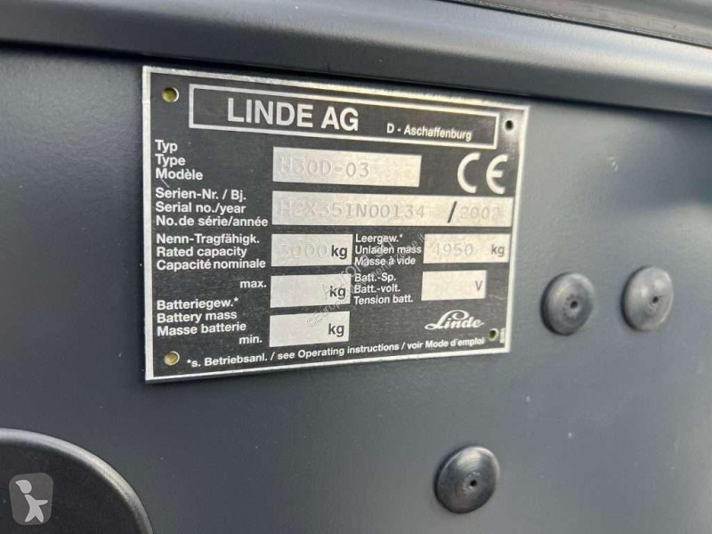 Автопогрузчик Linde H30D USATO