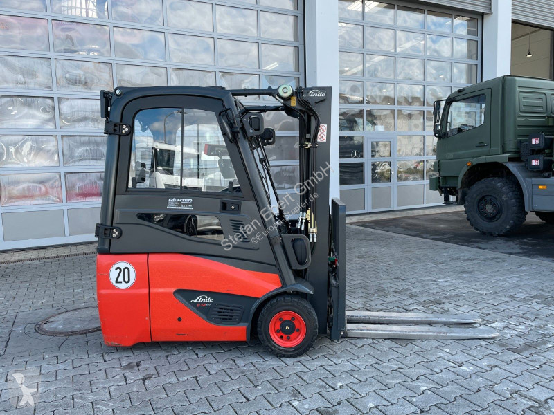 رافعة شوكية Linde E14 - 02 / Triplex: 4.12m! /...