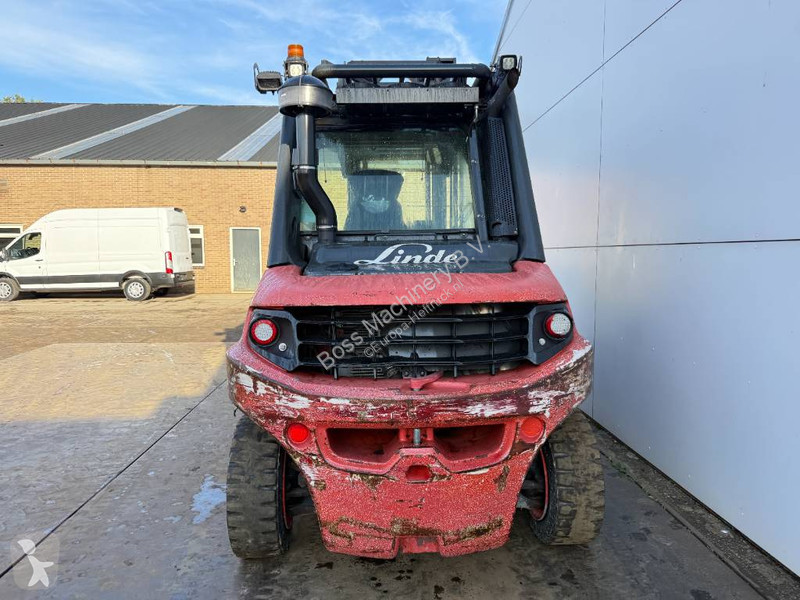 Empilhador elevador Linde H70D - Side Shift /...