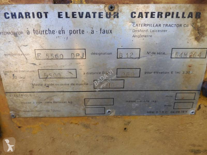 Caterpillar  Gabelstapler
