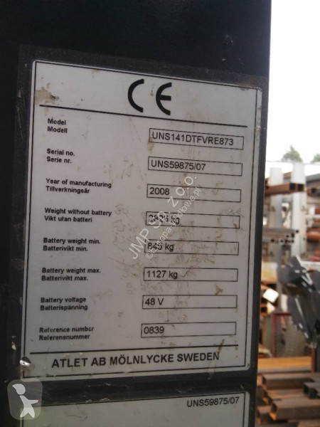 Stivuitor Nissan UNS141 DTFVRE873
