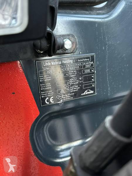 Carretilla elevadora Linde H20T Duplex