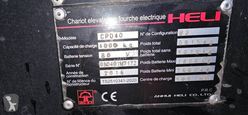 Stivuitor Heli CPD40