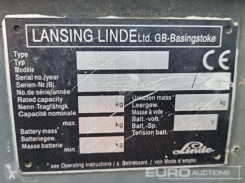 Heftruck Linde E35P