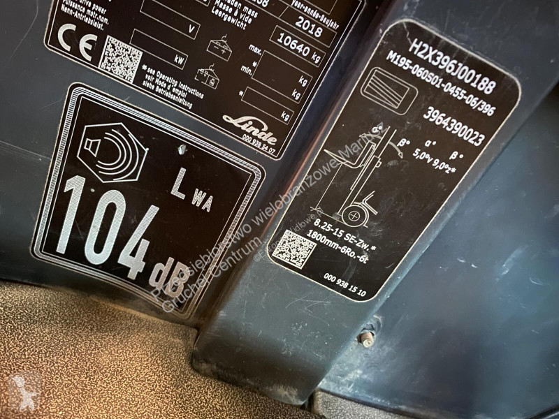 Автопогрузчик Linde H60D-03 / 1 OWNER /...