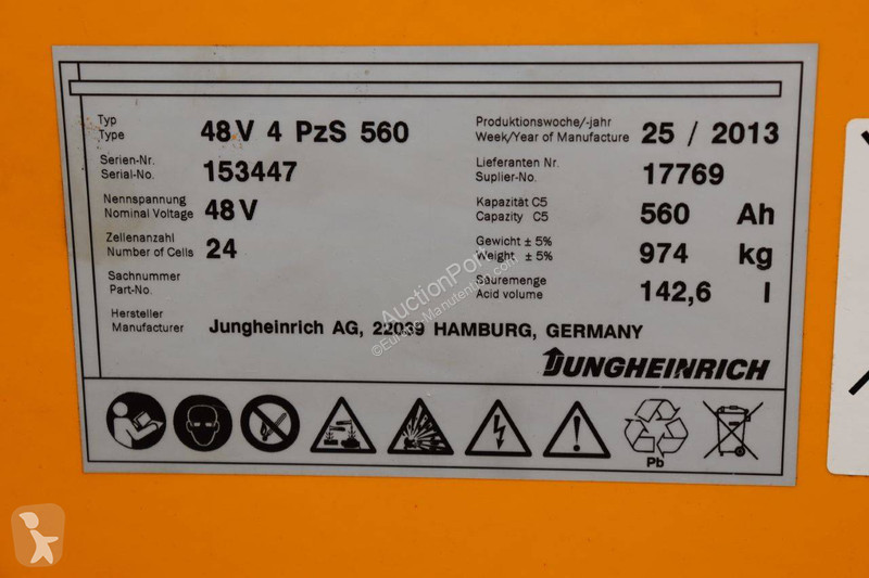 Heftruck Jungheinrich ETV QA 20G