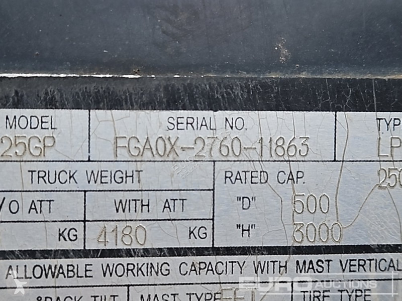 Lyfttruck  G25GP