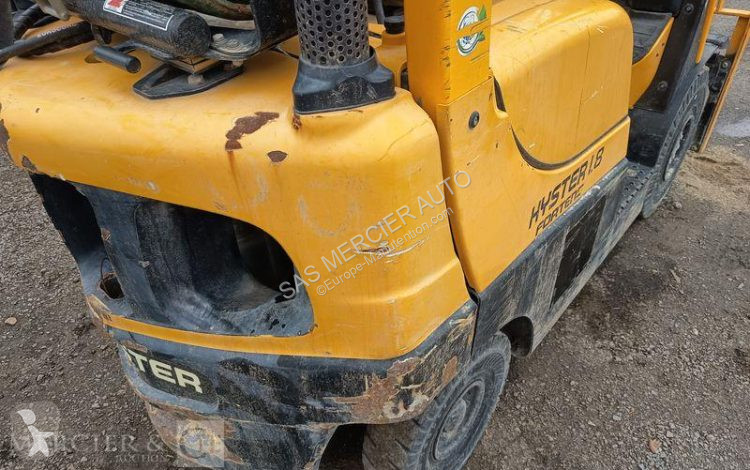 Empilhador elevador Hyster chariot mat