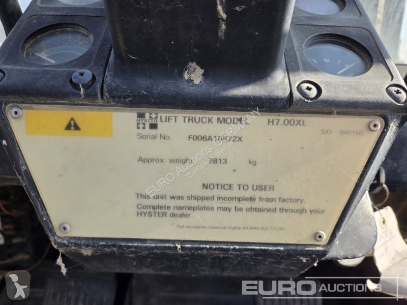Chariot élévateur Hyster H7.00XL