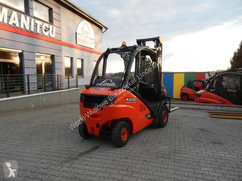 Heftruck Linde H35T-02 Side shift