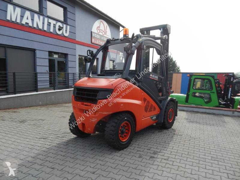 Stivuitor Linde H50D-02 Przesuw boczny