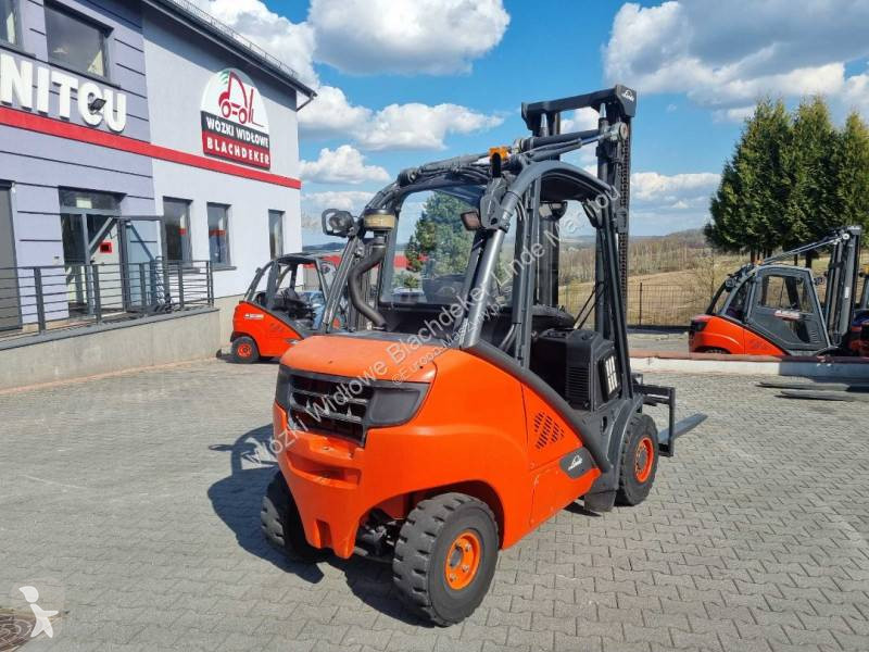 Heftruck Linde H35D-02 Side shift