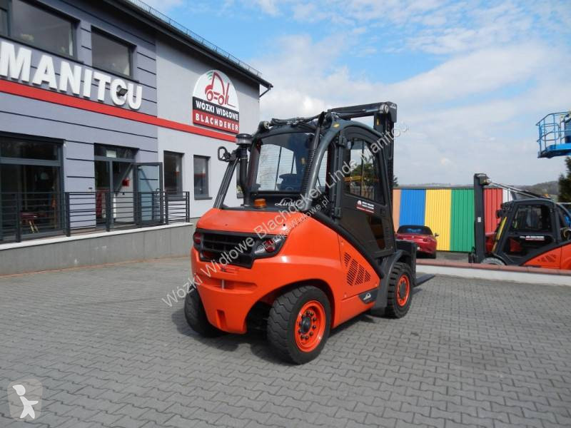Автопогрузчик Linde H40D-02 Stabau sideshift...