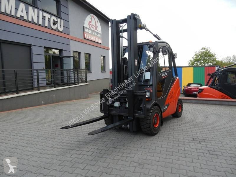 Heftruck Linde H30T-02 Triplex , side shift