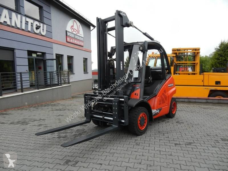 Chariot élévateur Linde H40T-02 Duplex , fork...