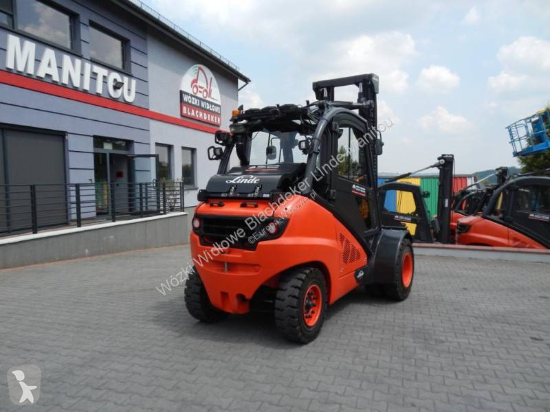 Автопогрузчик Linde H45T-02 Side shift