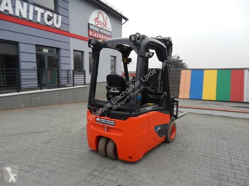 Chariot élévateur Linde E14-02 Li-Ion , duplex