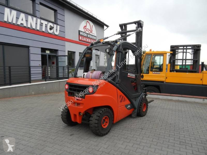 Heftruck Linde H25T-02 Fork positioner Kaup