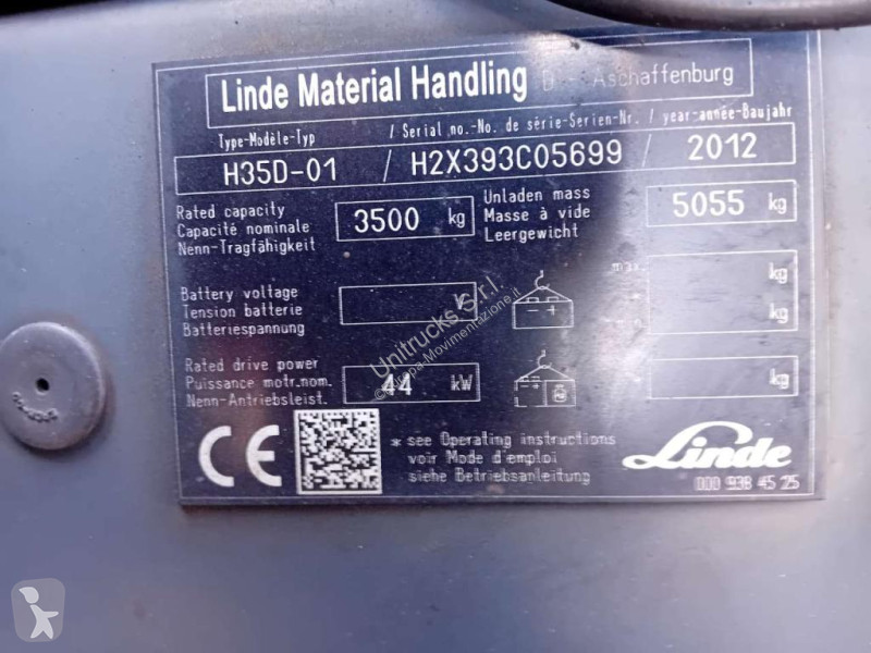 Teleskopický manipulátor Linde H35D-01