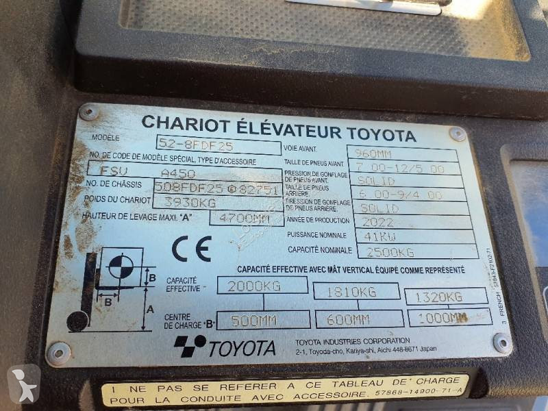 Heftruck Toyota 25