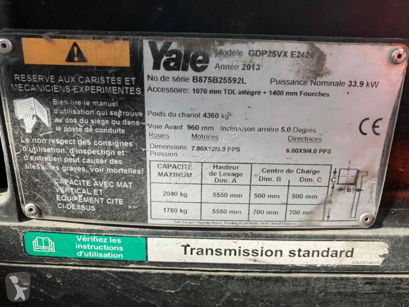 Heftruck Yale  GDP25VX