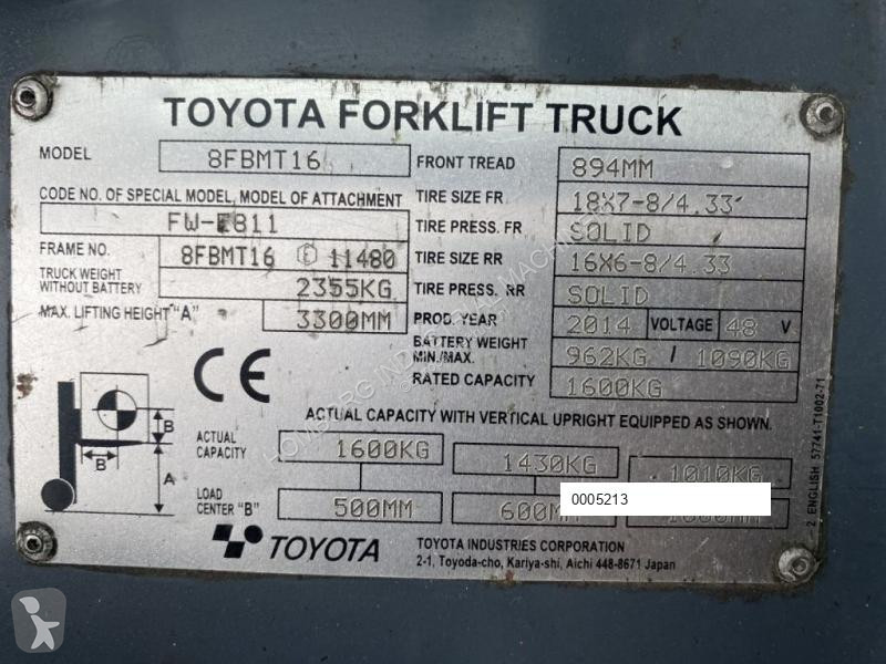 Teleskopický manipulátor Toyota Traigo 16...
