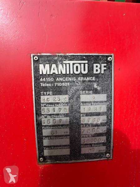 Автопогрузчик Manitou MC25C
