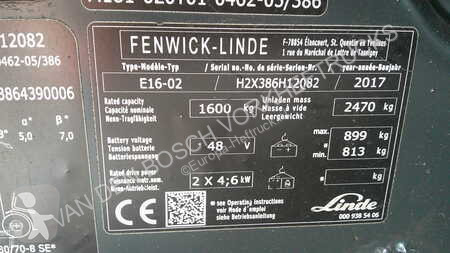 Heftruck Linde