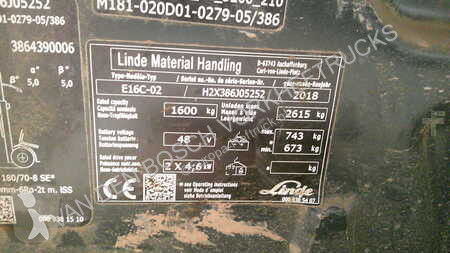 Heftruck Linde