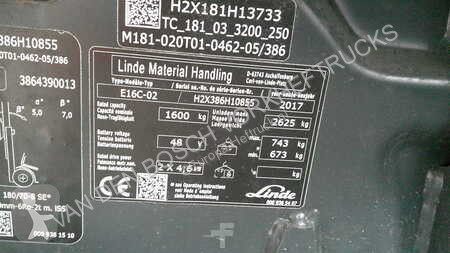 Heftruck Linde