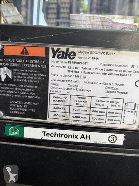 رافعة شوكية Yale GDC70VX
