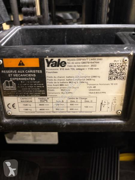 رافعة شوكية Yale ERP16VT