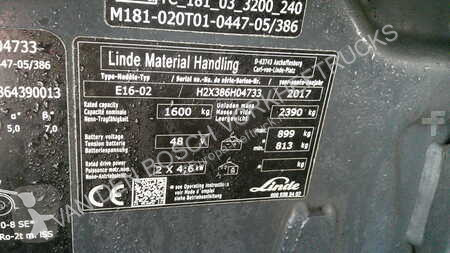 Carretilla elevadora Linde