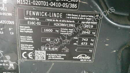 Carretilla elevadora Linde