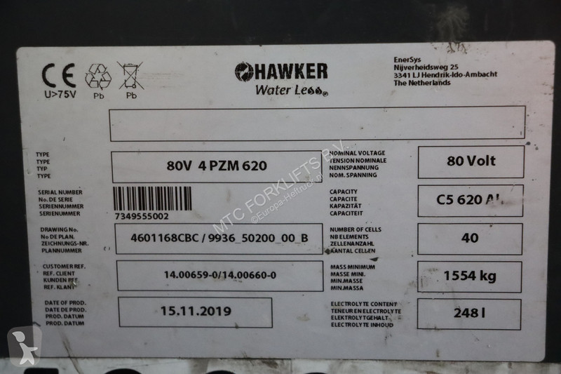 Carretilla elevadora Unicarriers MX-25