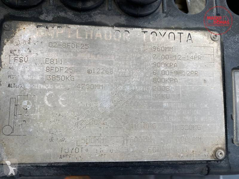Vysokozdvižný vozík Toyota 8FDF25