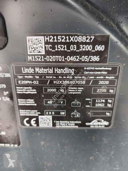 Carrello elevatore Linde 02