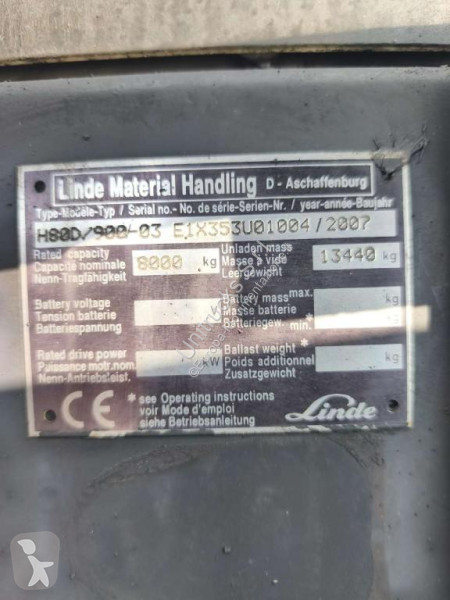 Vysokozdvižný vozík Linde H80D-03/900