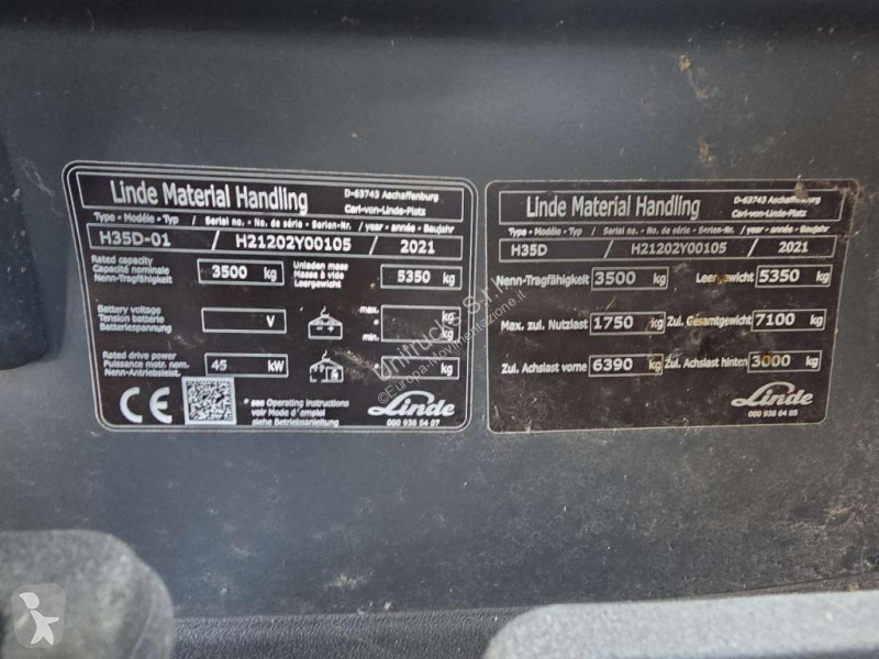 رافعة شوكية Linde H35D-01