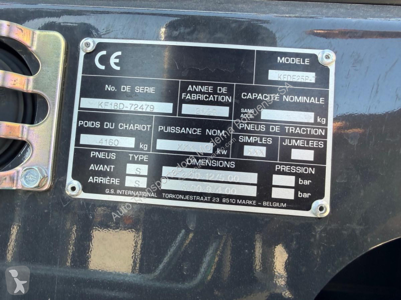 Chariot élévateur Mitsubishi  FDE 25